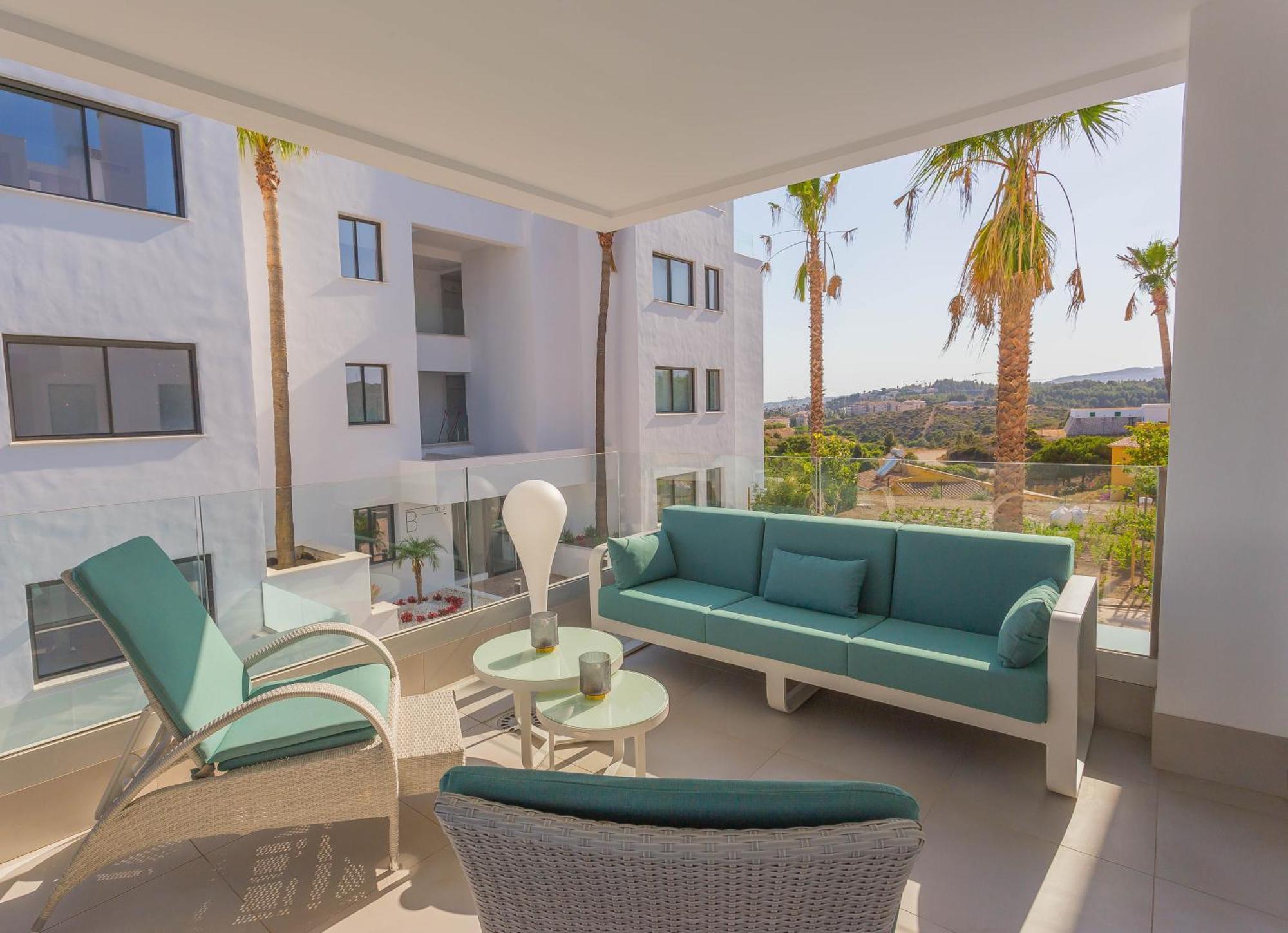 Luxury 2Br Seaviews - Santa Barbara Heights Apartment ฟูเอนฮิโรลา ภายนอก รูปภาพ